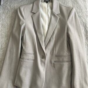Express Women's Gray Blazer